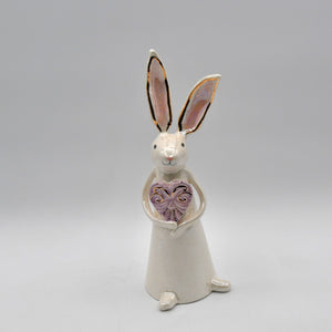 Bunny with Lavendar Heart #10