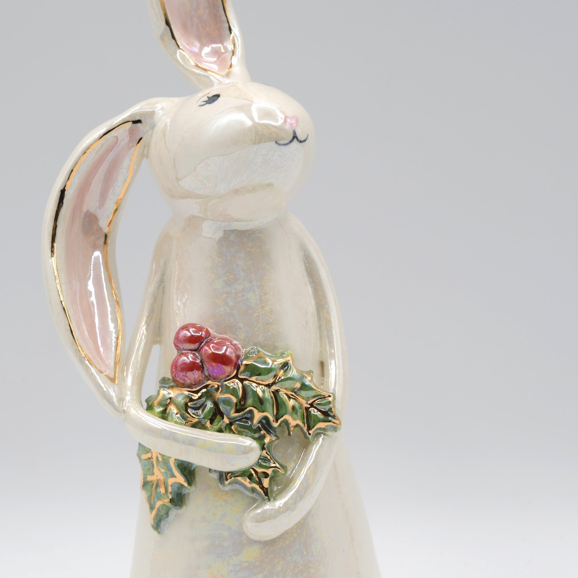 Bunny With Holly Berry #18