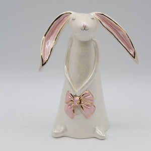 Bunny With Pink Ribbon #22