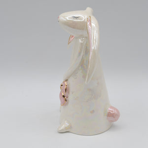 Bunny With Pink Ribbon #22