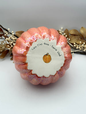 Only 2 Available - Ceramic Pumpkin Container – Autumn Spice