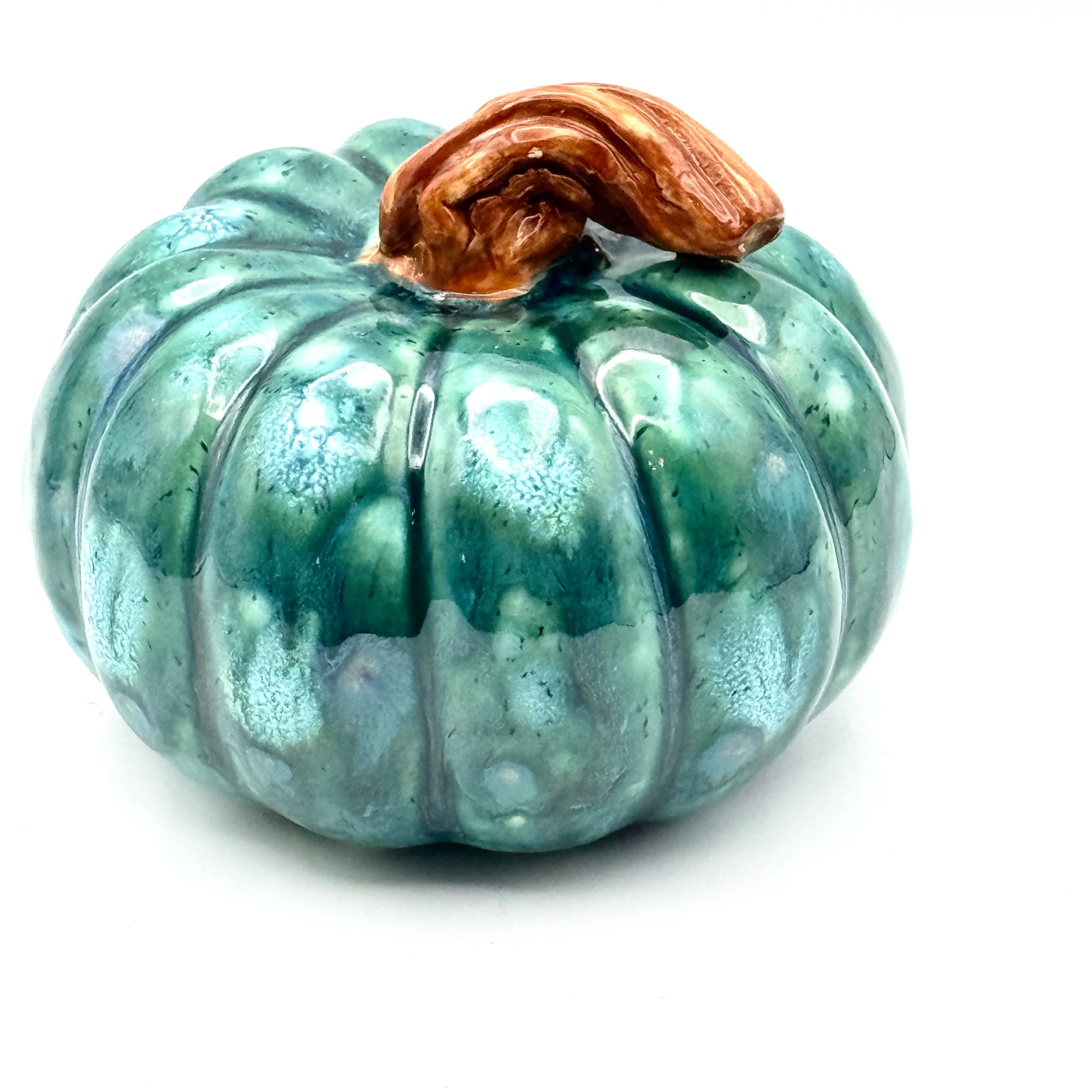 “Twilight Grove” Ceramic Pumpkin