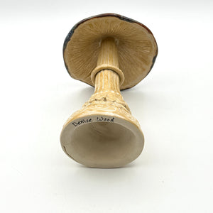 Enchanted Forest Ceramic Mushroom Sculpture