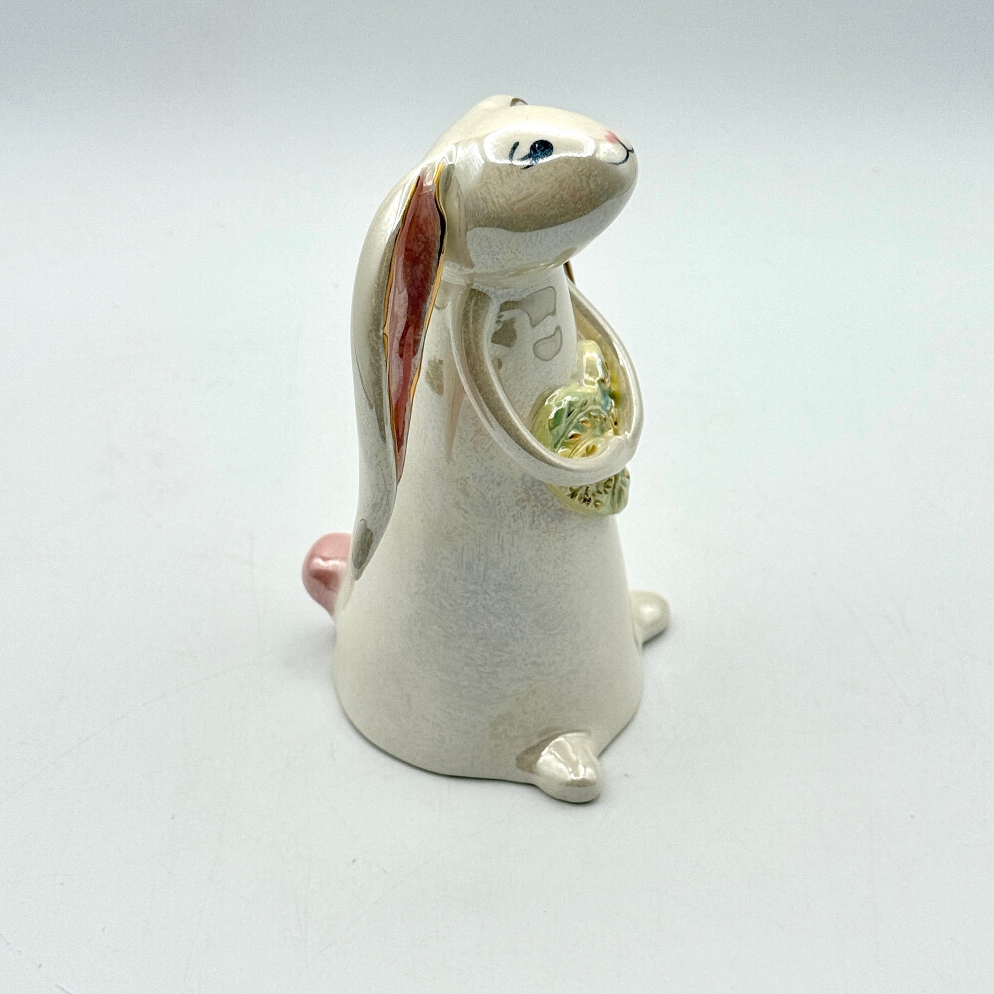 Hand-Sculpted Bunny with Yellow Heart — Fall Limited Edition #39