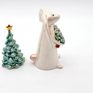 Bunny with Christmas Tree —#38 Winter Limited Edition