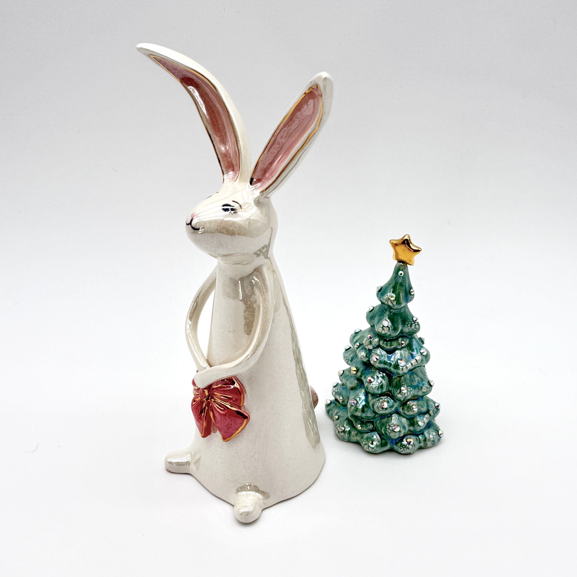 Bunny with Red Ribbon —#41 Winter Limited Edition