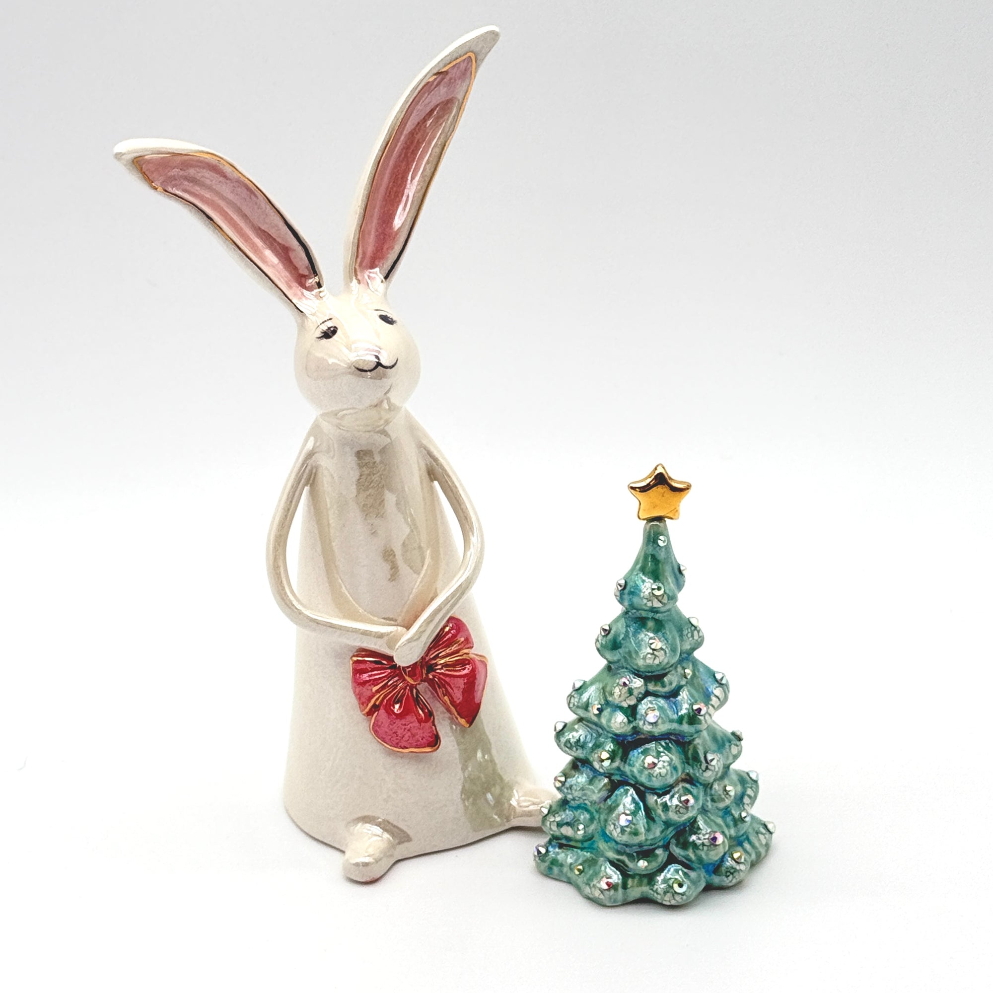 Bunny with Red Ribbon —#41 Winter Limited Edition
