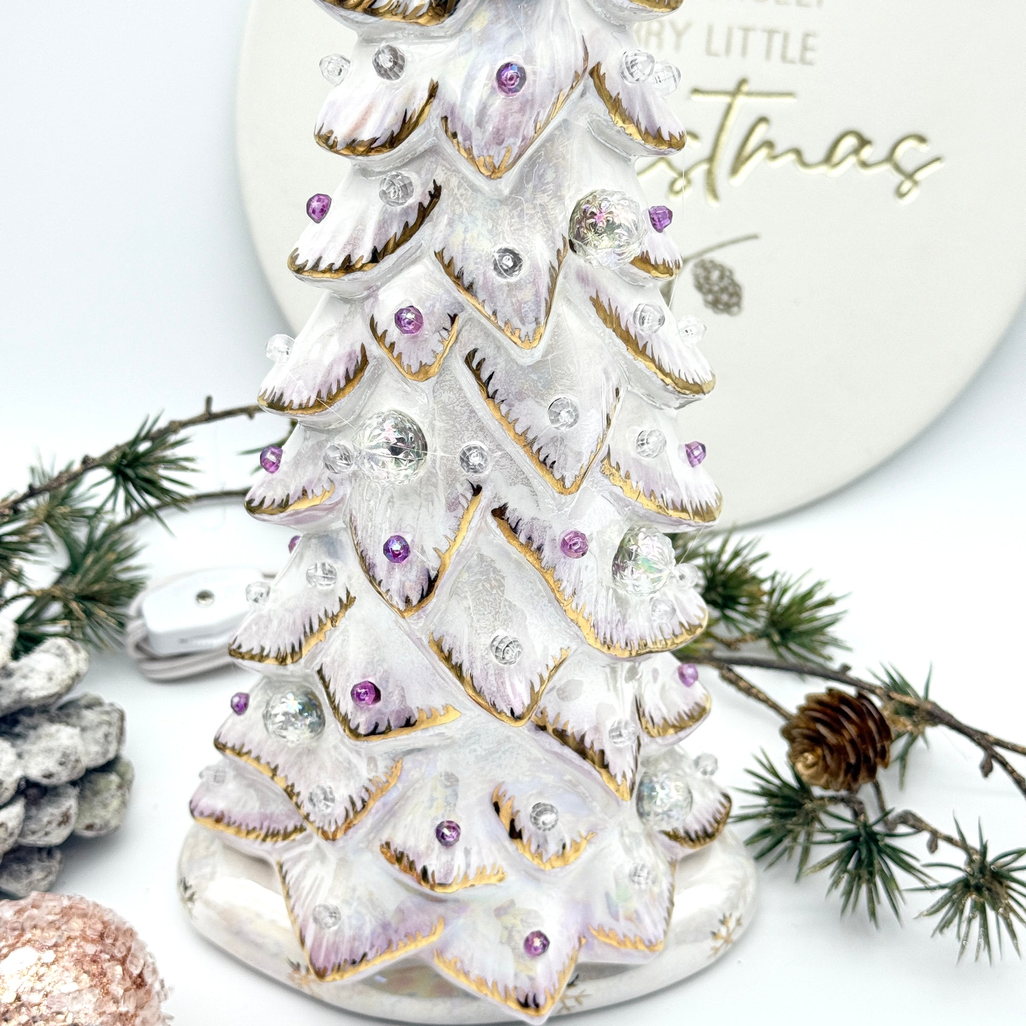 Airbrushed Christmas Tree
