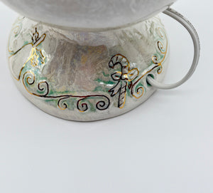 14” Vintage-Inspired Ceramic Christmas Light-Up