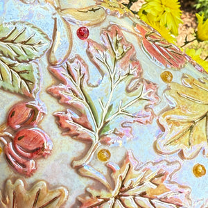 Golden Autumn” Hand-Built Fall Leaf Tree