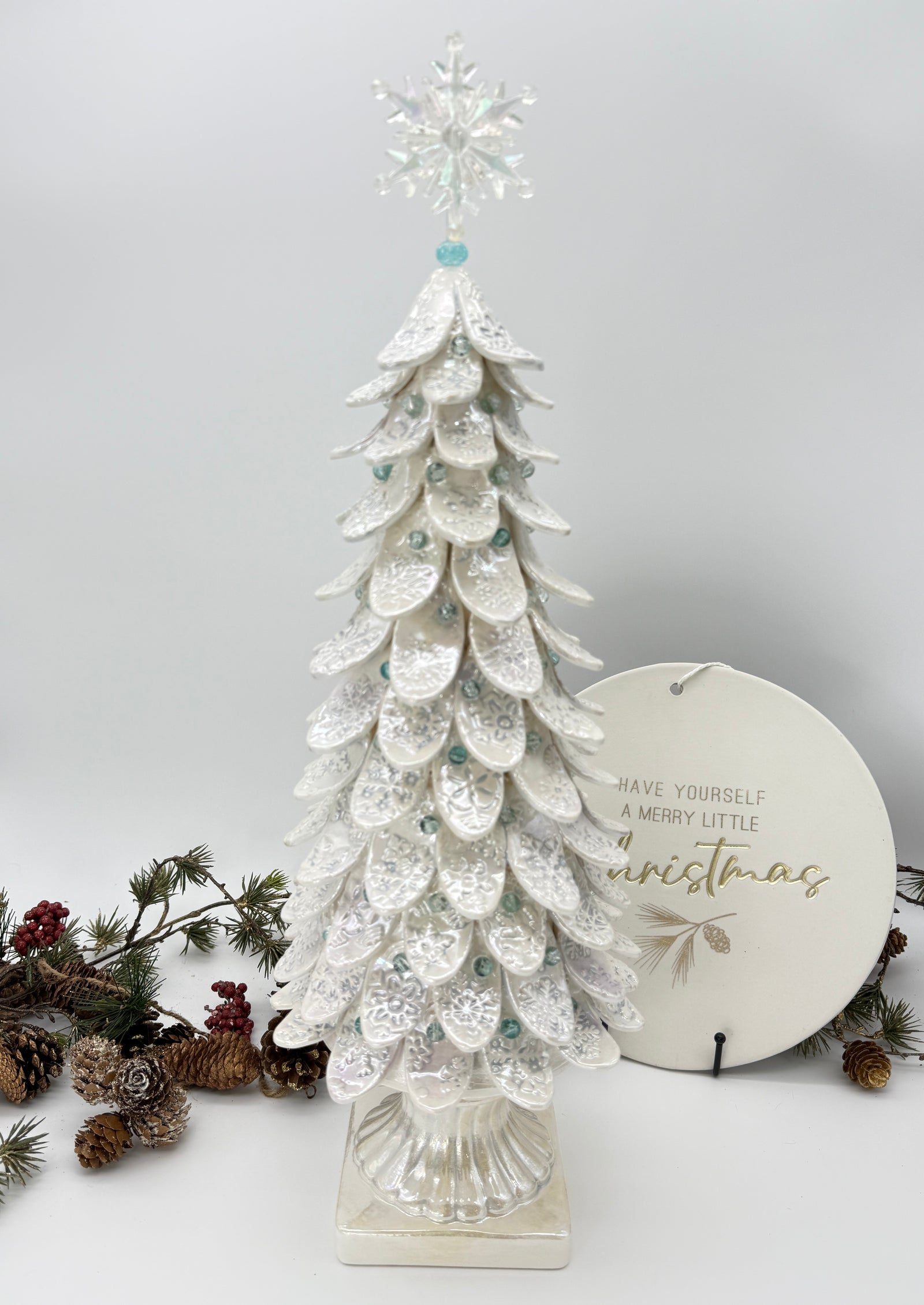 Original Snowflake Tree Sculpture