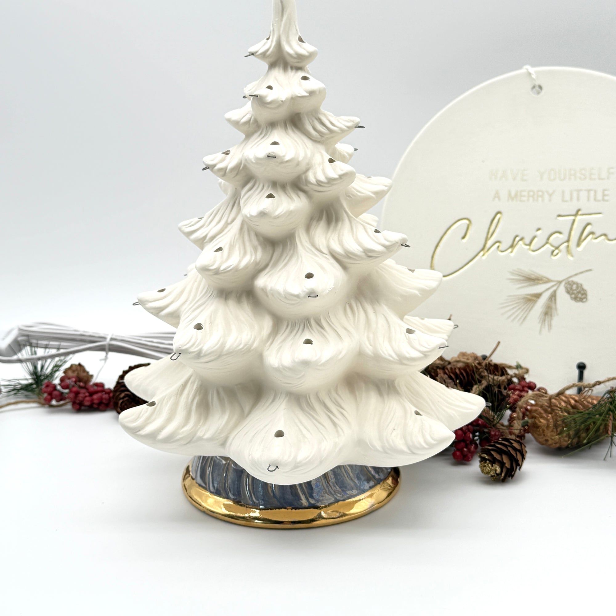 Artisan's Iridescent Pedestal