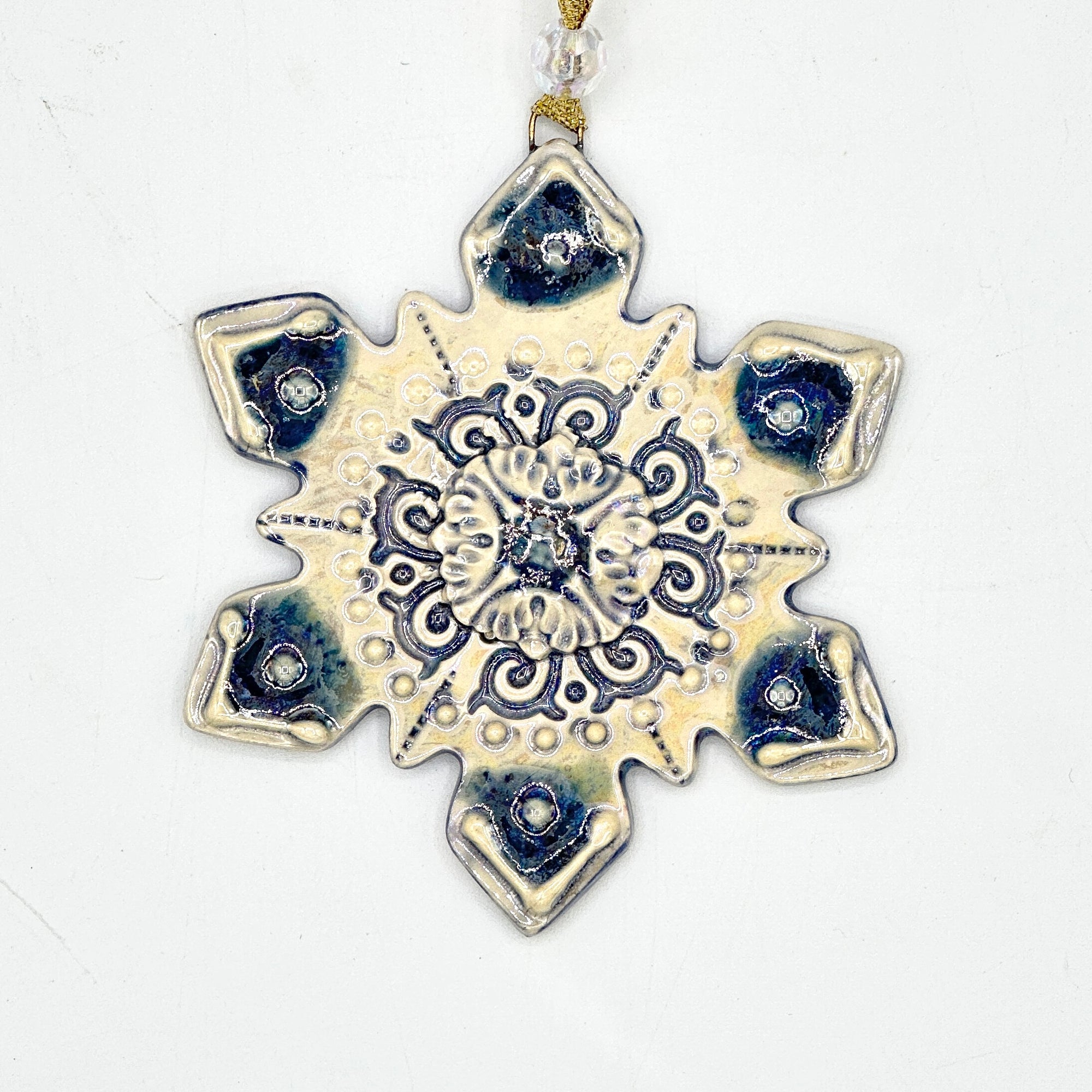 Handmade Snowflake Ornament