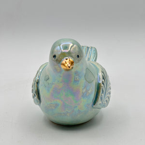 Hand-Crafted Ceramic Bird Figurine