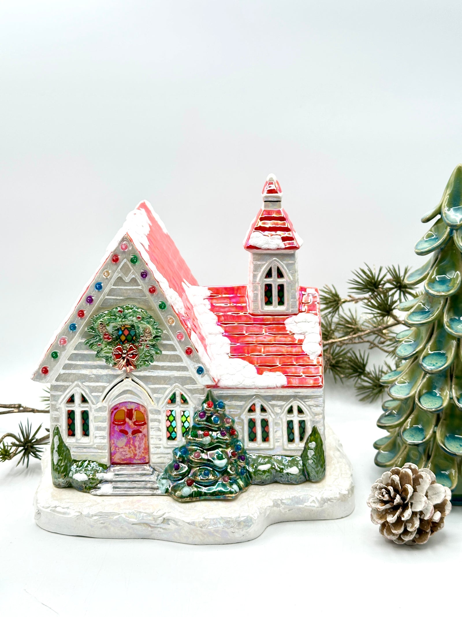 Vintage Ceramic Church