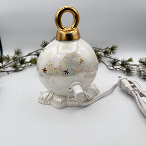 Illuminated Winter Village Ornament