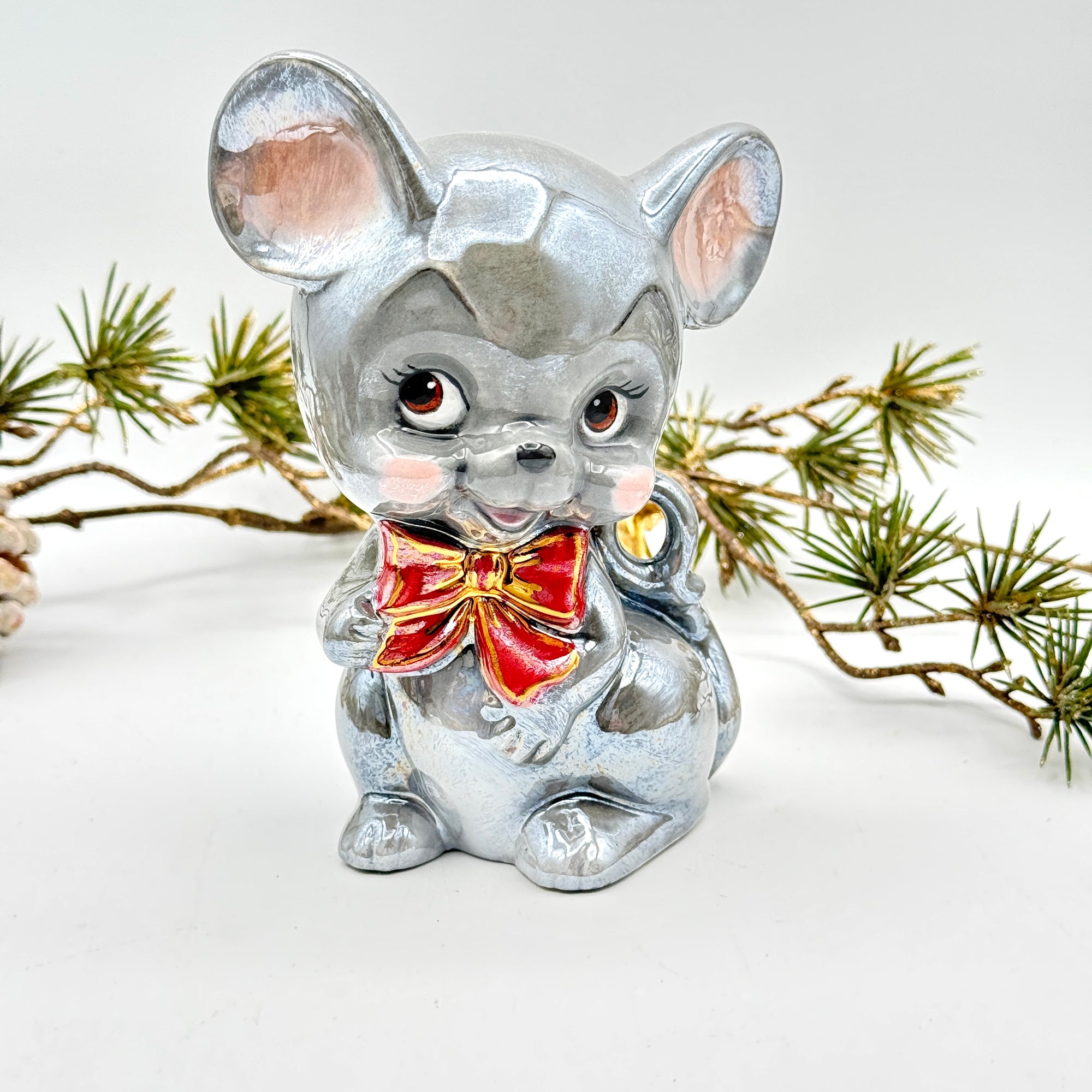 Charming Ceramic Mouse