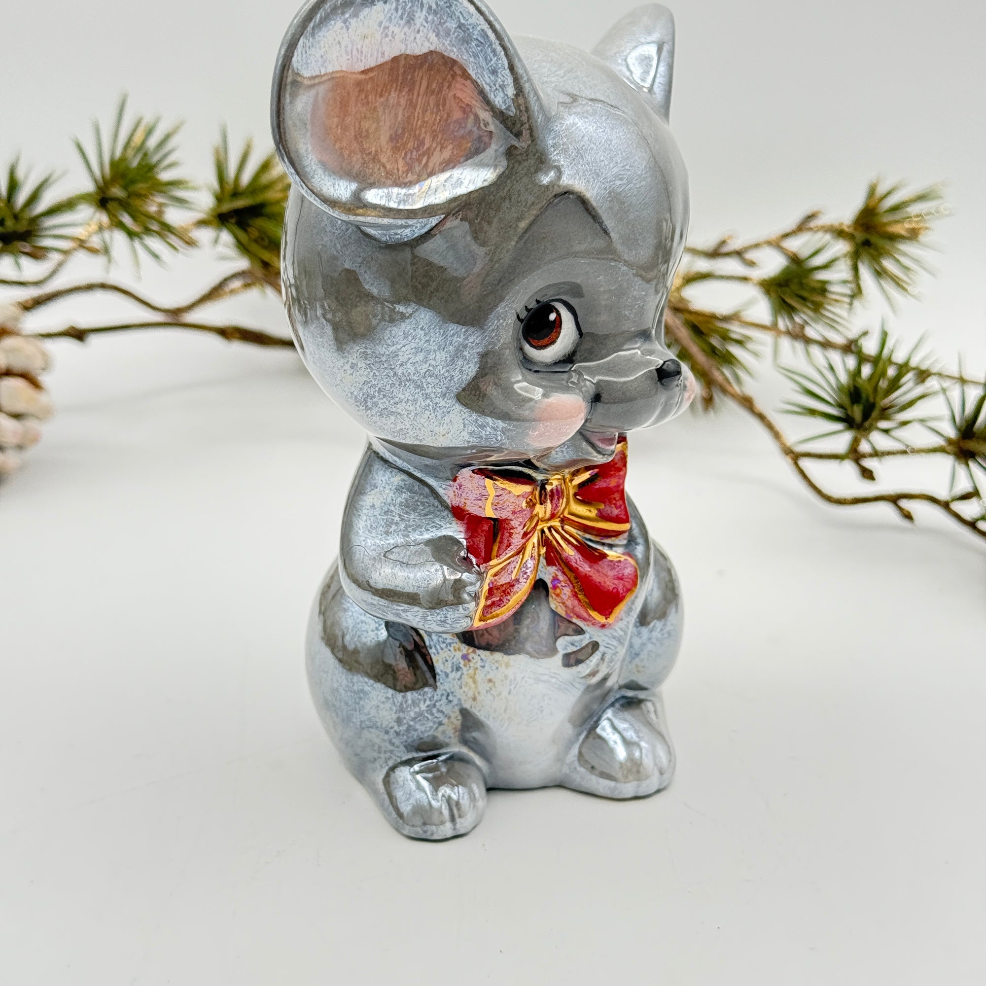 Charming Ceramic Mouse