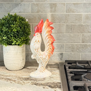 Mid-Century Style Ceramic Rooster