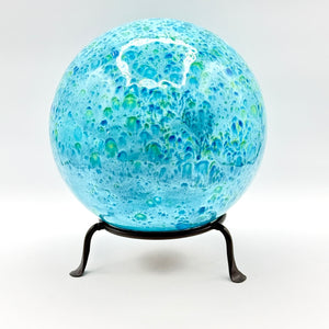 Handcrafted Ceramic Gazing Ball - Add a Sparkle to Your Space!