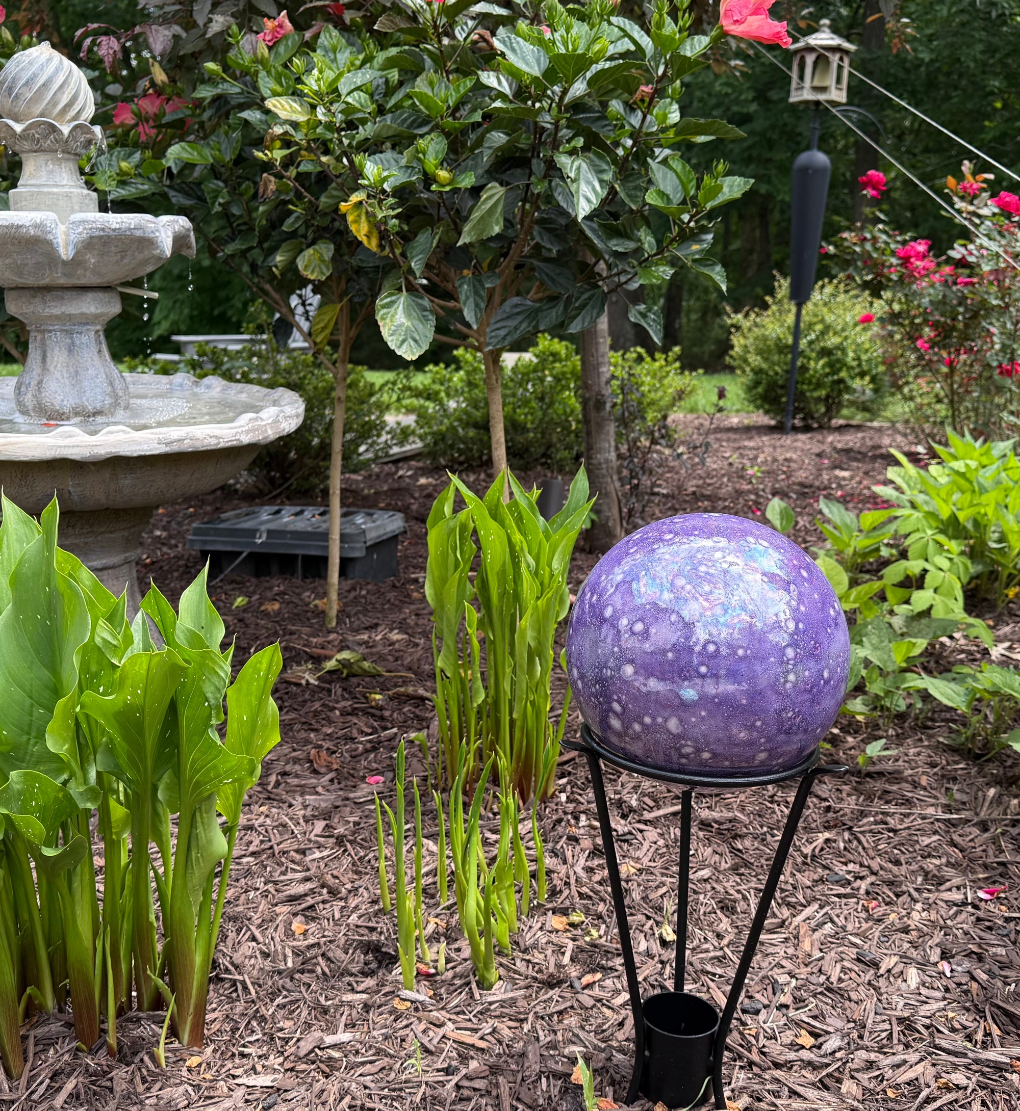 Handcrafted Ceramic Gazing Ball