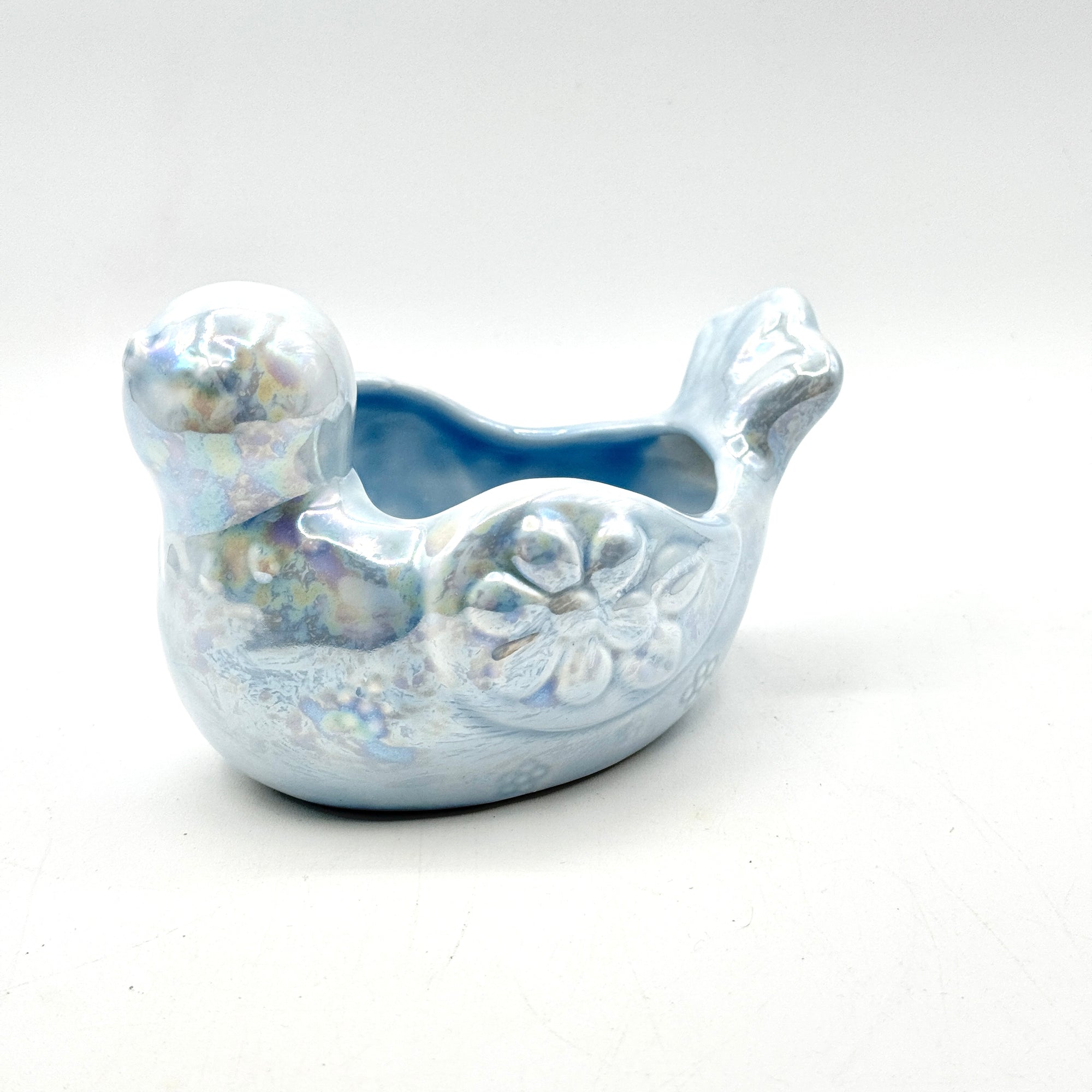 Vintage Bird Scrubby Holder