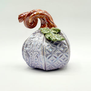 Lavender Lace Pumpkin – Mother of Pearl Finish